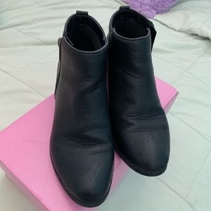 short black boots
